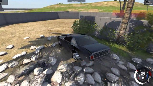 Off-Road Short Course - Drag / BeamNG.drive scenario - v0.5.1.0 смотреть онлайн