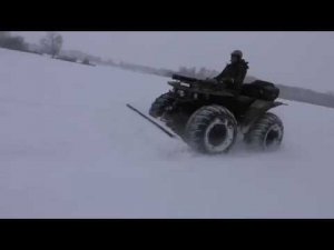 снегоотвал на Соколе в чистом поле -))