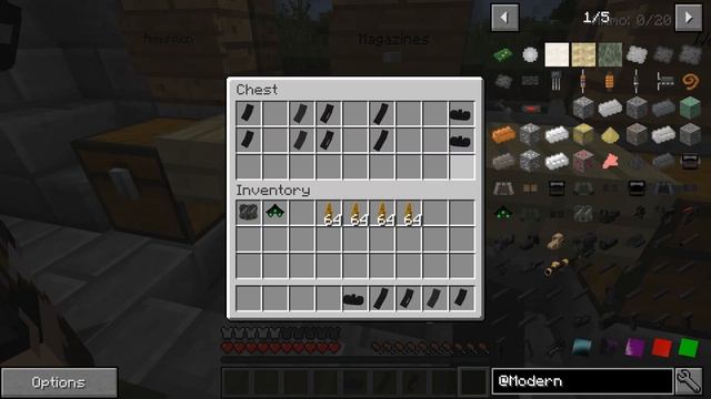 ModCraft: MODERN WARFARE 1.12.2 CALL of DUTY! Weapon Attachments Armor and Bandits!