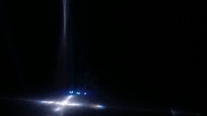Лазерная инсталляция в Центре Современного Искусства М'арс