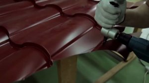 Как правильно резать металлочерепицу