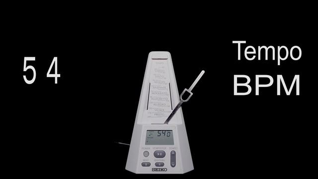Metronome　54 BPM　Tempo смотреть онлайн