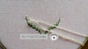 Как сделать вышивку на любой ткани. Вышивка по накладной канве #embroidery #diy #diyideas