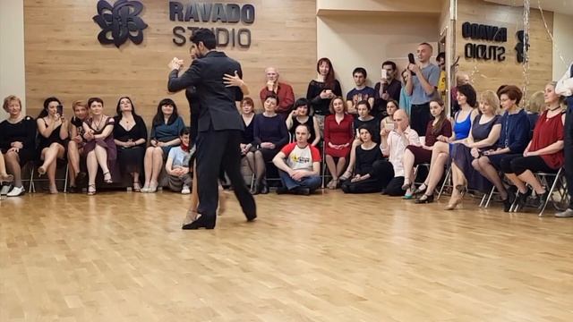 Ivanna Tikhomirova & Salvador Cordoba - Rodolfo Biagi - Milonga смотреть онлайн