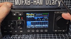 RS-918 HF , QRP - SDR Transceiver UNBOX & Test