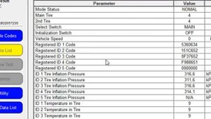 Techstream. Lexus RX450h Reprogramm all TPMS / замена всех датчиков давления в колесах