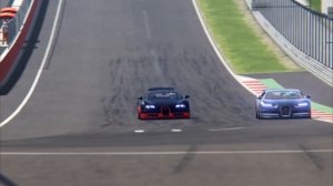 Bugatti Veyron 16.4 Super Sport vs Bugatti Chiron at Red Bull Ring