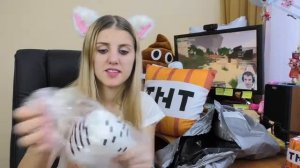 Распаковка мягких игрушек маинкравт!