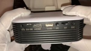 Rombica Ray mini white unboxing projector