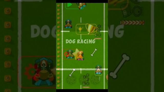 Dog racing game