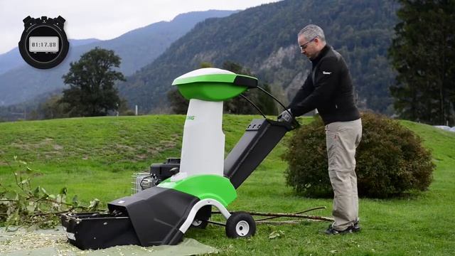 Садовый измельчитель веток бензиновый Viking GB 460 C смотреть онлайн