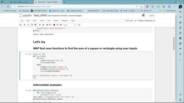 Python Essentials - Session 3 смотреть онлайн