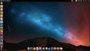Добавление нижней панели в Ubuntu. Убрать боковую панель в Ubuntu.