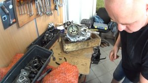 Ремонт двигателя мопеда Motolend alpha rx  110 .Ч-2