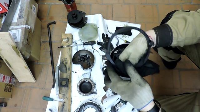 Что внутри компрессора или как разобрать спиральный компрессор от кондиционера L