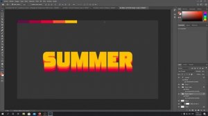 Tutorial Photoshop: Como crear un Texto Simple/How to create a Simple Text.