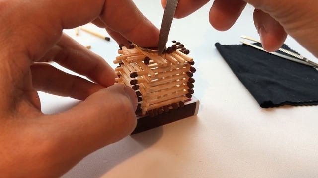 Как самому собрать кубик из спичек без клея смотреть онлайн