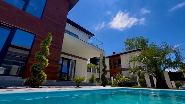 КП Лорето (Loreto)/Дома бизнес класса в Дагомысе/Коттедж с бассейном в Сочи смотреть онлайн