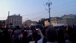 Разгон митинга на Площади Восстания