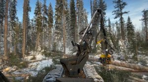 Ponsse Bear #лесосека #валкалеса #харвестер #комплекс #сортиментная заготовка #