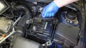 How to Replace the battery on a Peugeot 206 2002 to 2009