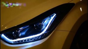 Фары для Hyundai Elantra 5 MD 2011-16. Фары для Хендай Элантра. МирДХО