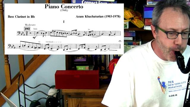 Bass Clarinet Orchestral Excerpt: Khachaturian Piano Concerto смотреть онлайн