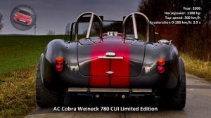 #12. AC Cobra Weineck 780 CUI Limited Edition