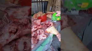 розборка свинной кости електро лобзиком