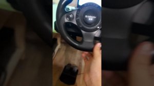 обзор руля Defender drift gt, тест в играх, угол поворота