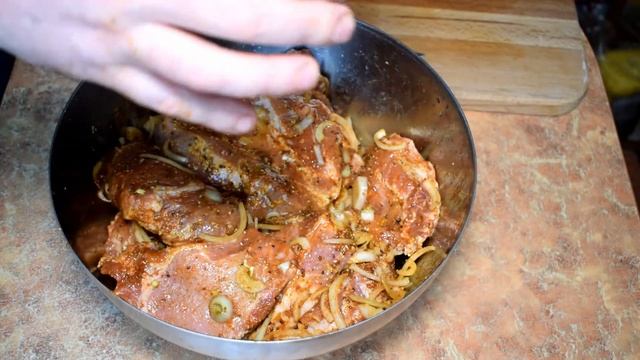 Самый вкусный стейк / Сочный стейк из свинины смотреть онлайн