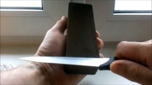 Ручная заточка ножа бытовыми брусками