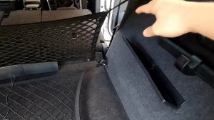 SKODA KODIAQ видео №10. Сетки в багажнике KODIAQ.