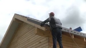 Монтаж кровельного материала