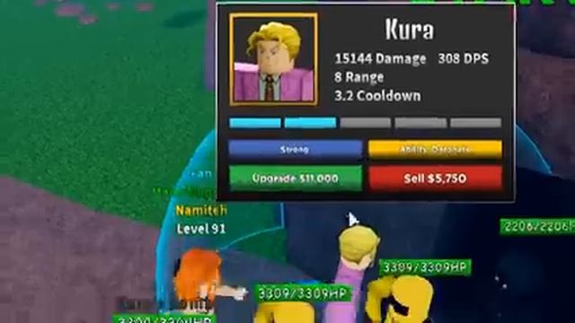 (Godly) Yoshikage Kira went KABOOM on Ultimate Tower Defense | Roblox смотреть онлайн