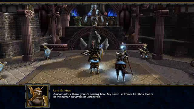 Warcraft 3: GOD EMPEROR GARITHOS CAMPAIGN:  From the Ashes