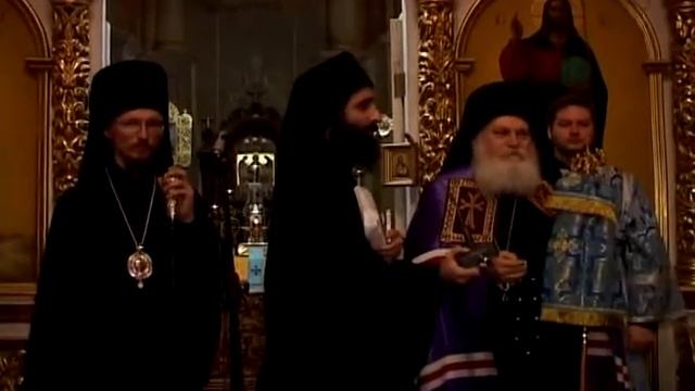Встреча в Ляденском Свято-Благовещенском монастыре Первая совместная молитва