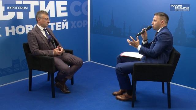 Интервью с Сергеем Воронковым, Генеральным директором компании «ЭкспоФорум-Интернэшнл»