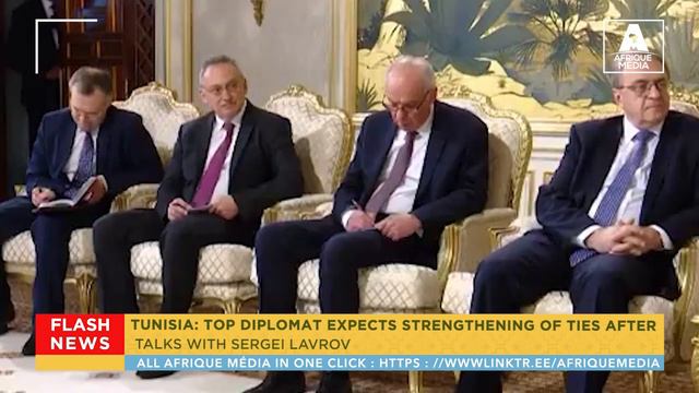 TUNISIA: TOP DIPLOMAT EXPECTS STRENGTHENING OF TIES AFTER TALKS WITH SERGEI LAVROV смотреть онлайн