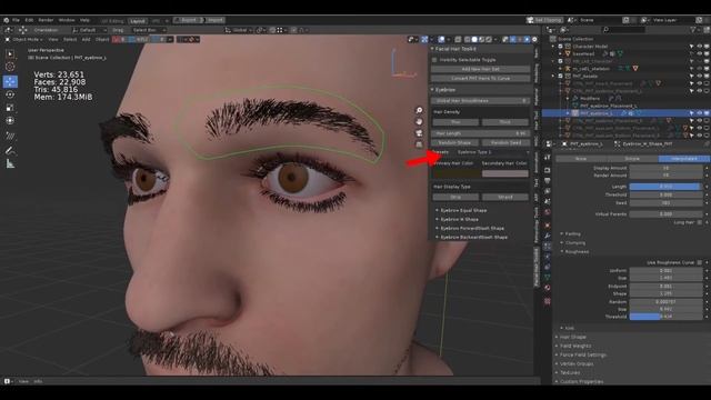 Facial Hair Toolkit for Blender смотреть онлайн