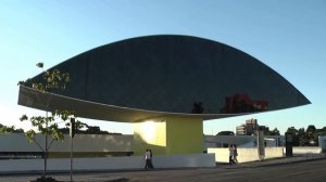 Oscar Niemeyer Museum, Curitiba Brazil - The Eye cries its creator