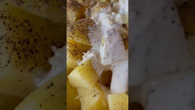 Potato Grattin Картофельная Запеканка