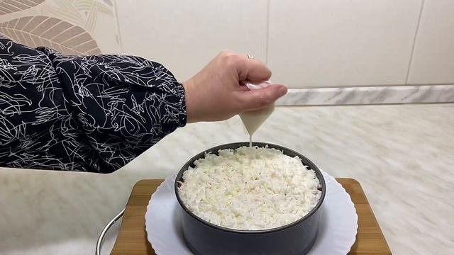 Салат с Печенью Минтая‼️Простой Ну Очень Вкусный,Нежный?#салат #салатырецепты #салатик #салаты