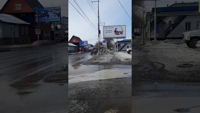 Перекрёсток улиц Рахова и Соколовой, 06.03.2024