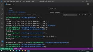 12 Visual Studio Code\Git\GitHub Ubuntu-Clonar con Git