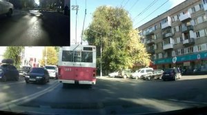 Зачем нужен громкий сигнал. Кадры с видеорегистратора