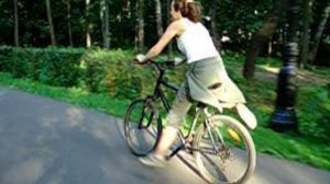 Новый способ передвижения на велосипеде