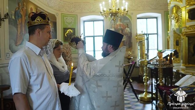 Видеосъемка Венчания в Москве! Семья давно вместе и решили обвенчаться © Простые Радости