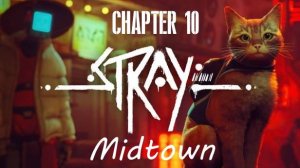 Stray Gameplay 4K UHD. Chapter 10: Midtown. Part 1 of 2