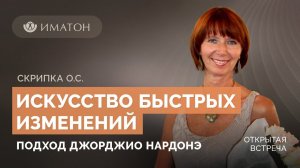 Искусство быстрых изменений. Подход Джорджио Нардонэ